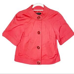 Sharagano Studio Coral Pink Jacket Blazer Small